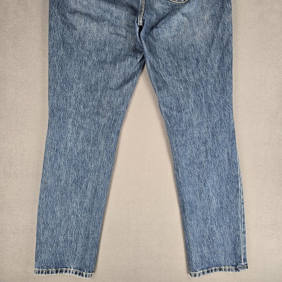 Rolla's Jeans Womens 28 High Rise Straight Distressed Button Fly Organic Cotton‎ - Picture 13 of 16